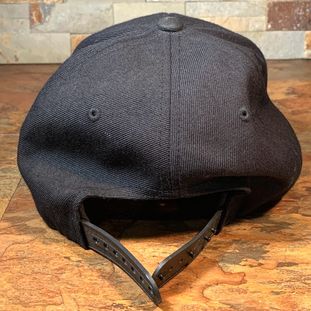 Lower Deck Black/ Red Snapback Adjustable Hat - image 3